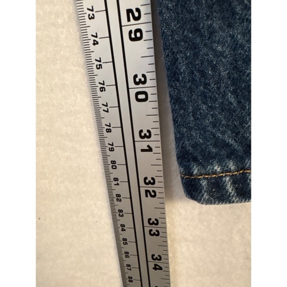 Levi's 517 Boot Cut Jeans Mens W36 L32 Blue Denim Boot Cut #1666 - Picture 3 of 9